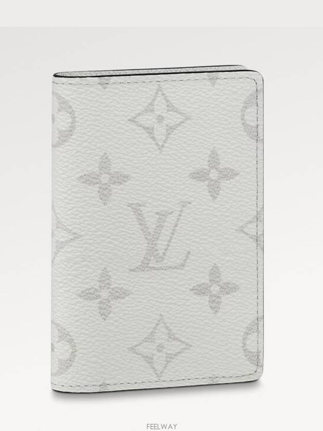 Pocket Organizer Card Wallet White - LOUIS VUITTON - BALAAN 2