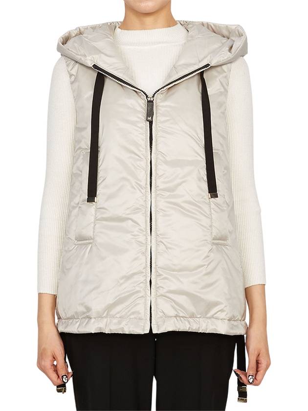 Greengo Padded Vest Ivory - MAX MARA - BALAAN 5