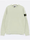 Wappen Patch Garment Dyed Sweatshirt Pistachio - STONE ISLAND - BALAAN 4