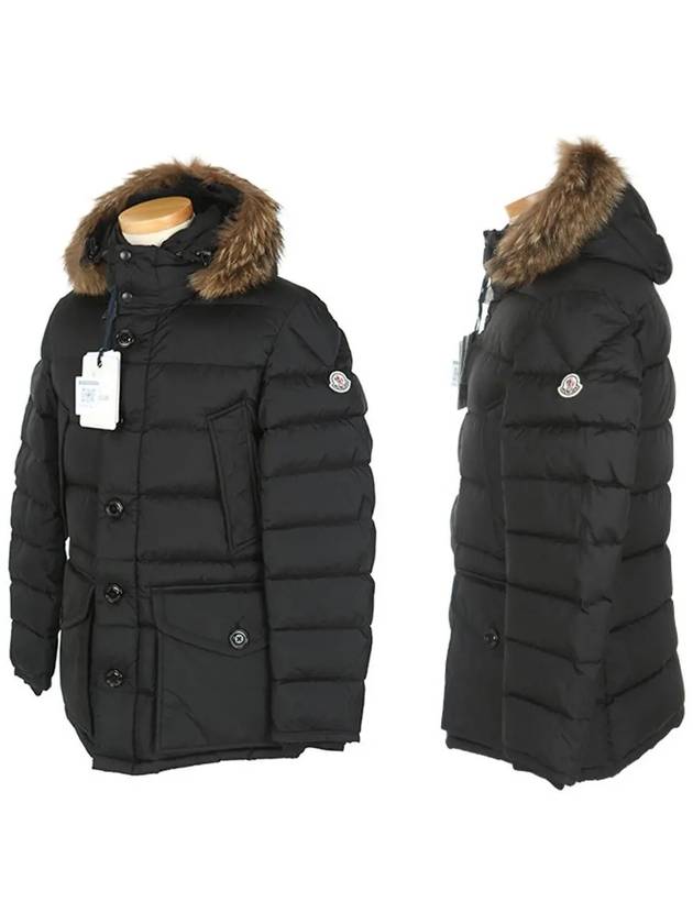 Men's Cluny Long Down Padding Black - MONCLER - BALAAN 3