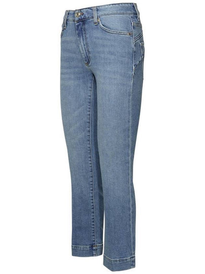 Sportmax Light Blue Cotton Jeans - MAX MARA SPORTMAX - BALAAN 2