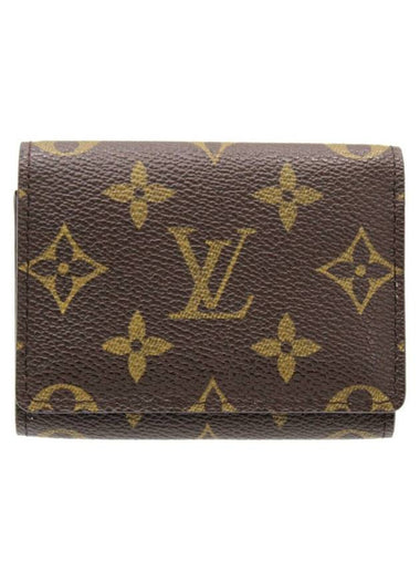 Enveloppe Carte De Visite Monogram Card Wallet Brown - LOUIS VUITTON - BALAAN 1