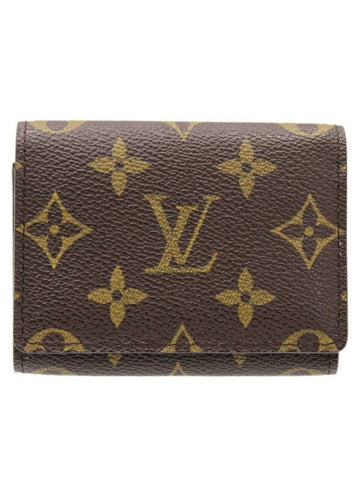 Enveloppe Carte De Visite Monogram Card Wallet Tan - LOUIS VUITTON - BALAAN 1