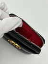 19 Zipper Card Coin Purse Gold Plated Black Lambskin AP2086 - CHANEL - BALAAN 6