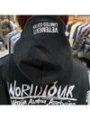 World Tour Logo Hoodie Black - VETEMENTS - BALAAN 8