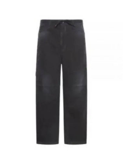 Cropped Cargo Straight Pants Black - BALENCIAGA - BALAAN 2