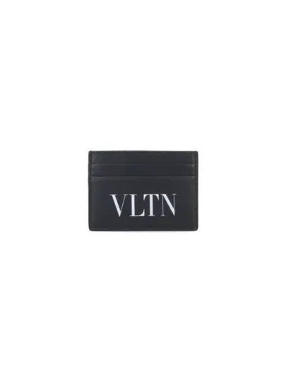 VLTN Logo Card Wallet Black - VALENTINO - BALAAN 2