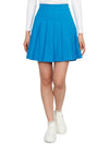 Women's Adina Golf Skirt Brilliant Blue - J.LINDEBERG - BALAAN 6