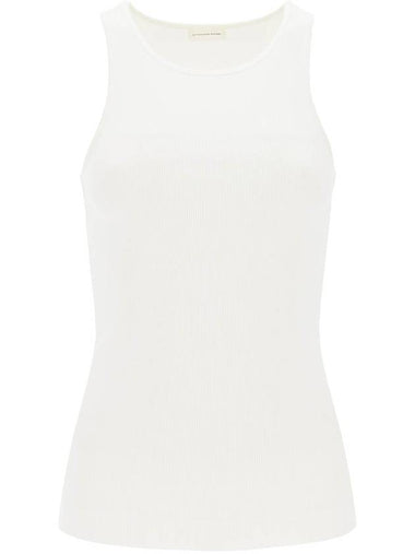 amani ribbed tank top - BY MALENE BIRGER - BALAAN 1