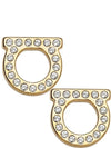 Gancini crystal earrings 760123 - SALVATORE FERRAGAMO - BALAAN 3