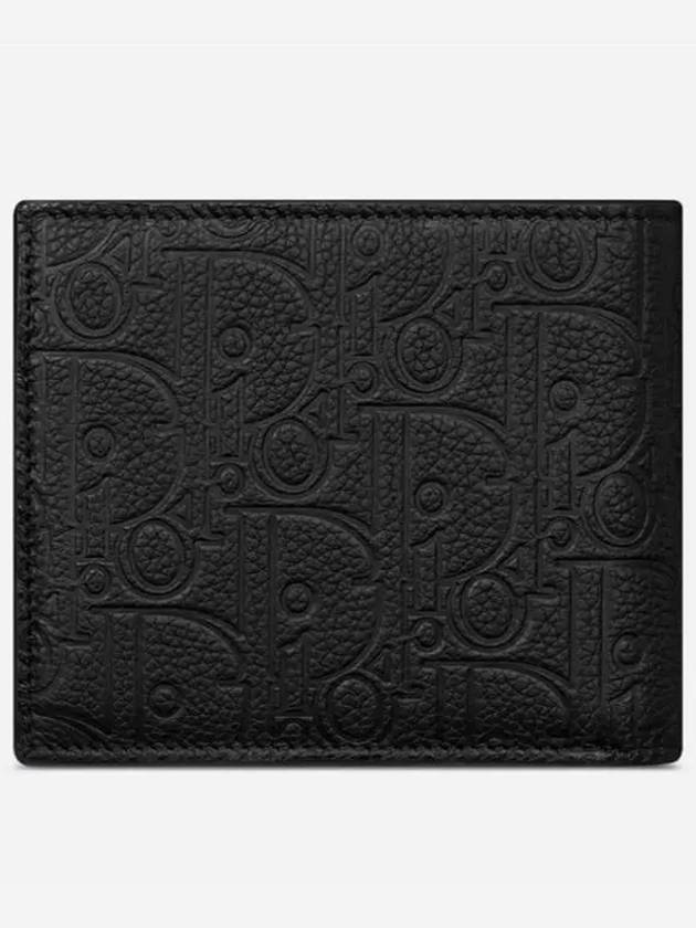 Gravity Leather Half Wallet Black - DIOR - BALAAN 4