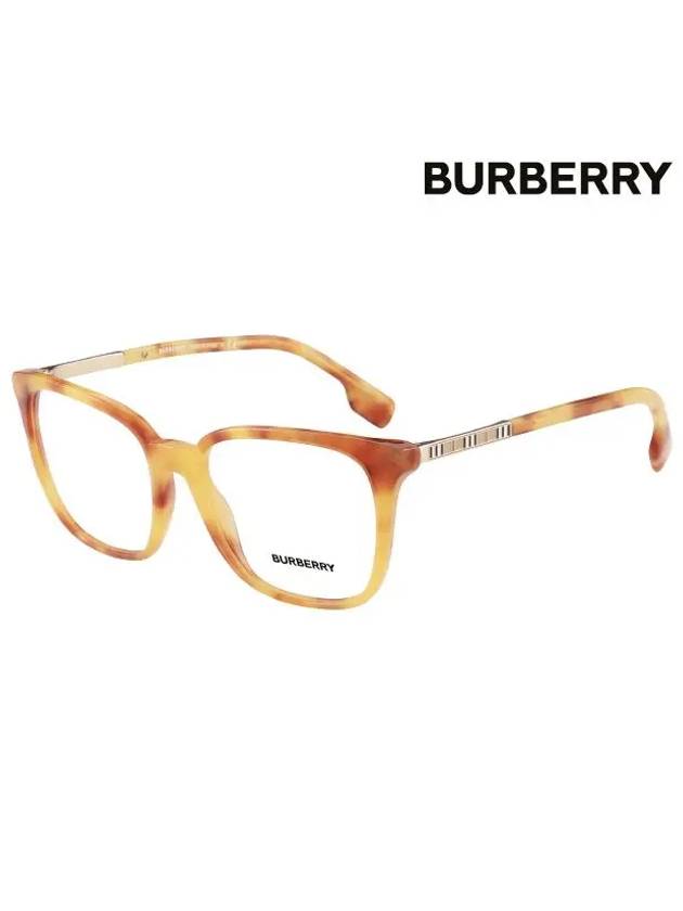 Eyewear Square Eyeglasses Light Havana - BURBERRY - BALAAN 2