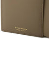 4G Leather Half Wallet Beige - GIVENCHY - BALAAN 7