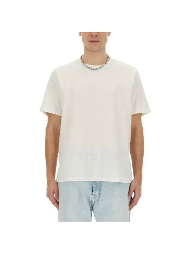 New Box Cotton Crew Neck Short Sleeve T-Shirt White - OUR LEGACY - BALAAN 2