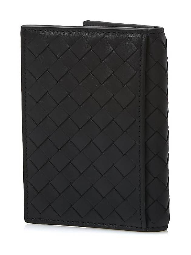 Intrecciato Card Wallet Black - BOTTEGA VENETA - BALAAN 4