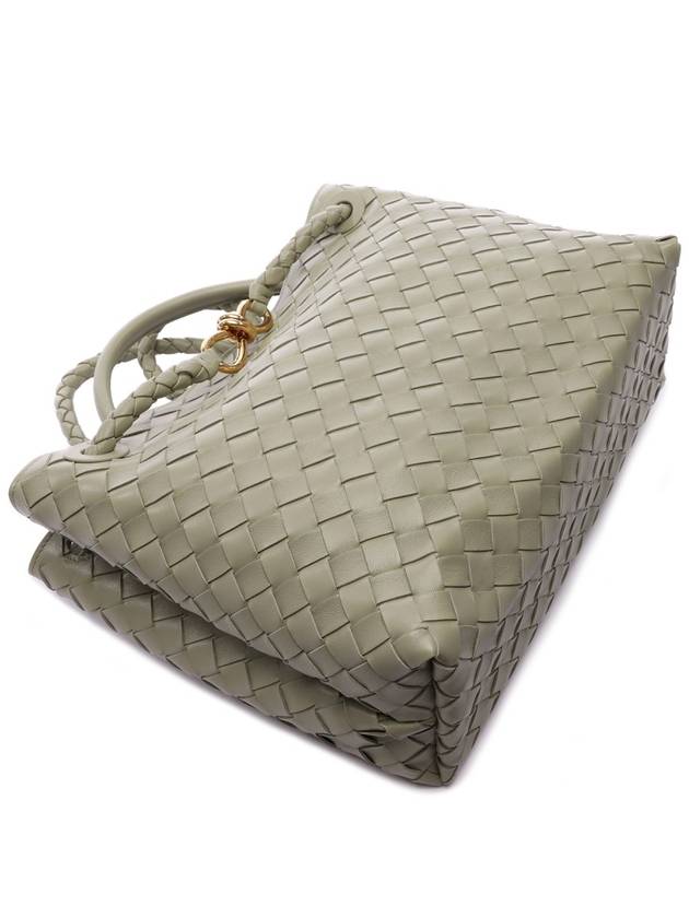 Andiamo Medium Tote Bag Travertine - BOTTEGA VENETA - BALAAN 6