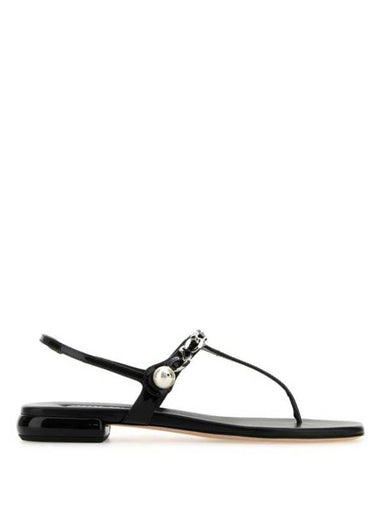 Sandals 5Y142EF010069 F0002 Black - MIU MIU - BALAAN 1