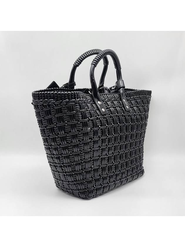 Bistro Strap Basket Small Tote Bag Black - BALENCIAGA - BALAAN 4