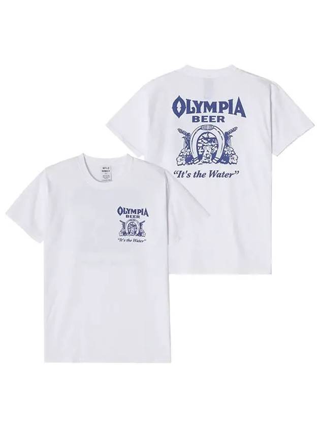 T OLYMPIA graphic printing short sleeve shirt - WILD DONKEY - BALAAN 1