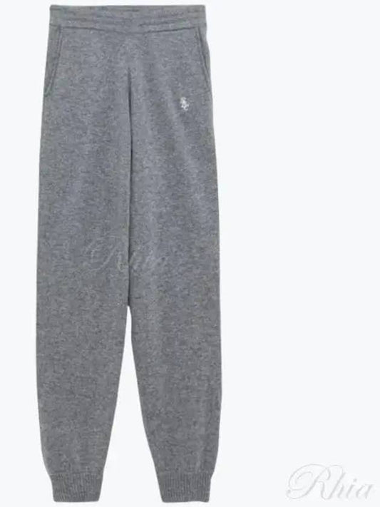 Training Cashmere Track Pants Grey - SPORTY & RICH - BALAAN 2