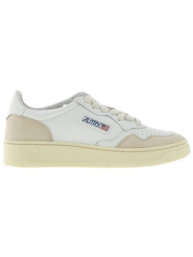 Medalist Goatskin Low Top Sneakers White - AUTRY - BALAAN 3