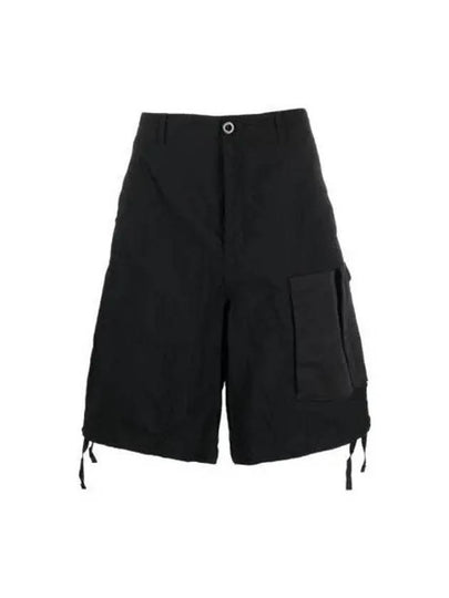 Men's Pocket Cargo Shorts Black - TEN C - BALAAN 2