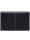 Business Leather Card Wallet Black - TOD'S - BALAAN 5