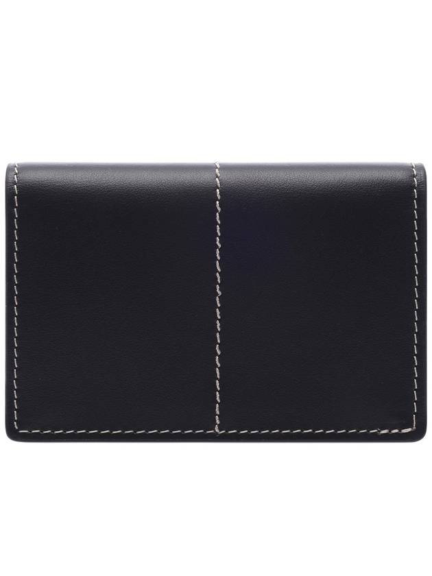 Business Leather Card Wallet Black - TOD'S - BALAAN 5