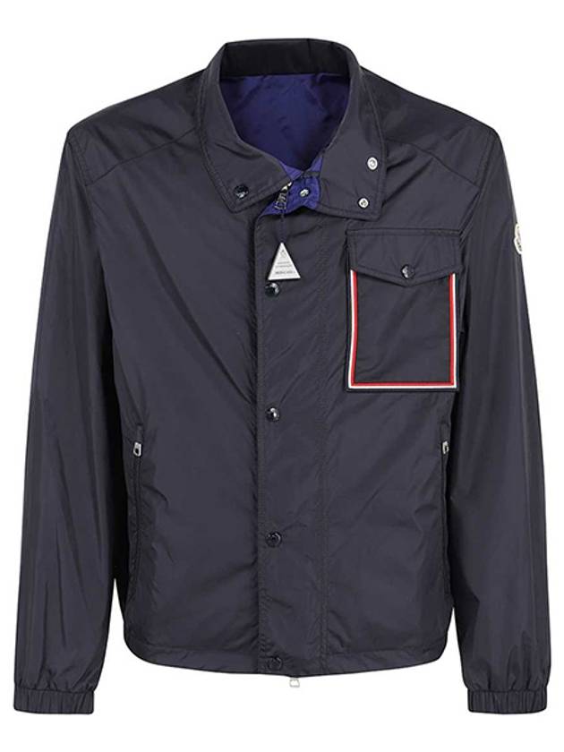 Rapeneau Reversible Rain Jacket Navy Blue - MONCLER - BALAAN 2