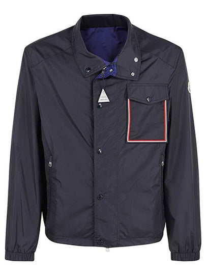 Rappeneau Reversible Rain Jacket Navy - MONCLER - BALAAN 2