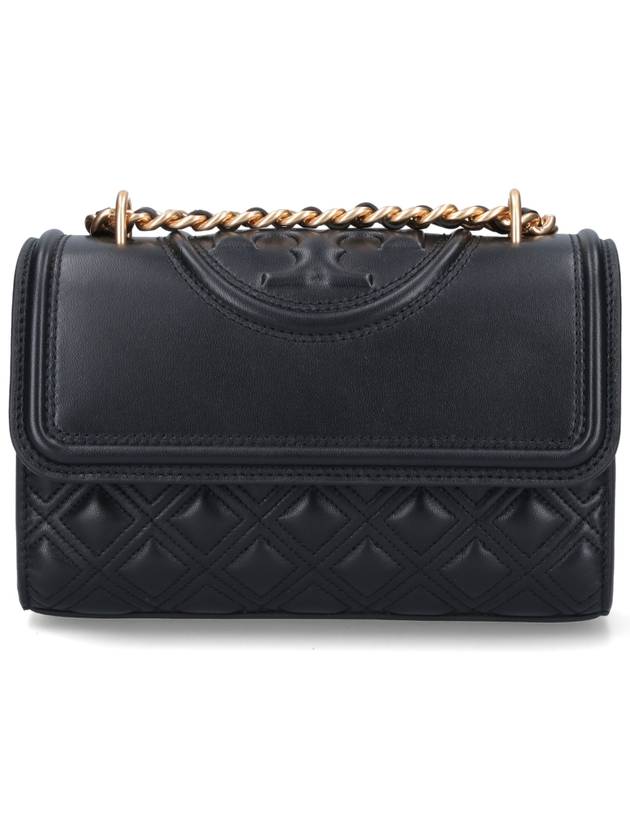 Small Fleming Convertible Shoulder Bag Black - TORY BURCH - BALAAN 2