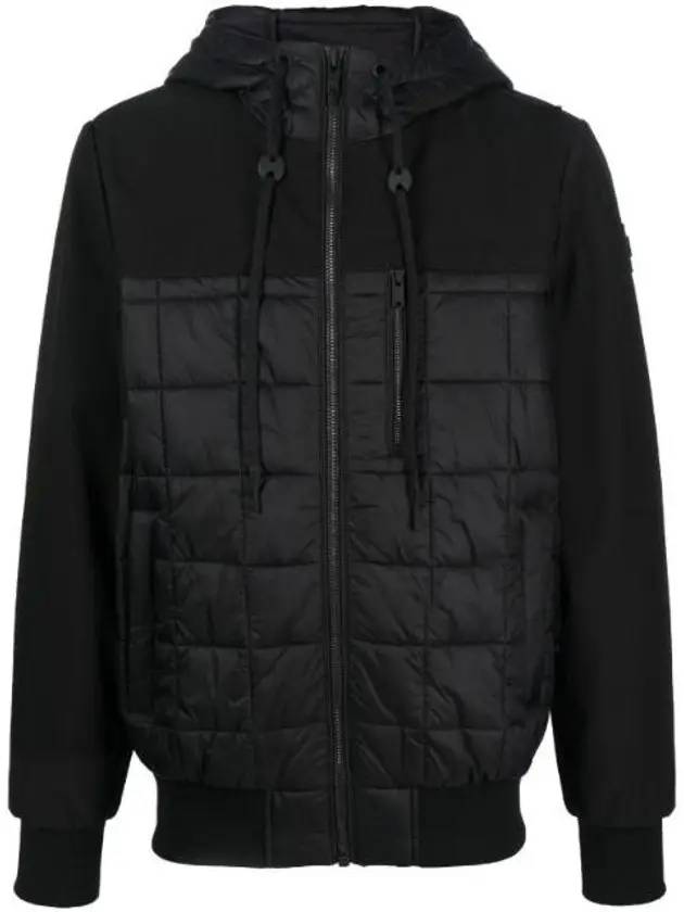 Men's Adelaide Quilted Bomber Jacket Black - MOOSE KNUCKLES - BALAAN 1