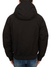 Pro-Tech Ribbed Hooded Jacket Black - CP COMPANY - BALAAN 6