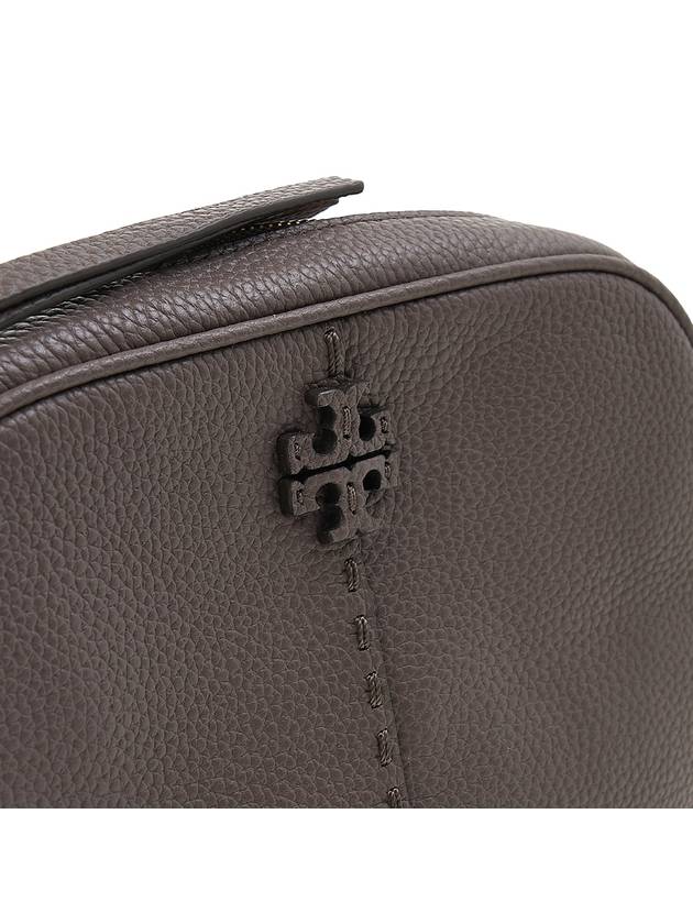 McGraw Logo Camera Shoulder Bag Turtledove - TORY BURCH - BALAAN 7