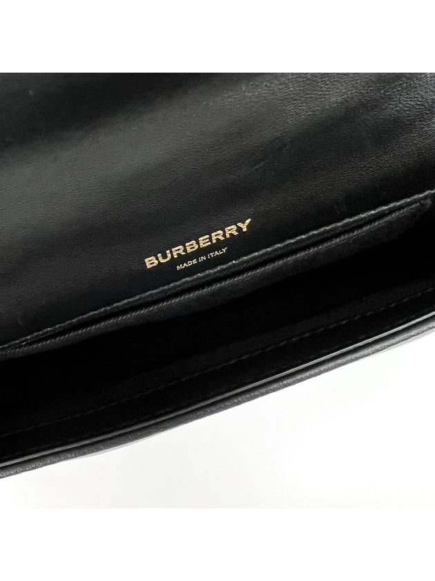 Lola Chain Cross Bag Shoulder Black - BURBERRY - BALAAN 10