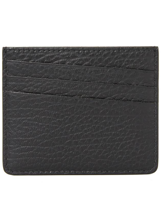 Four Stitch Card Wallet Black - MAISON MARGIELA - BALAAN 3