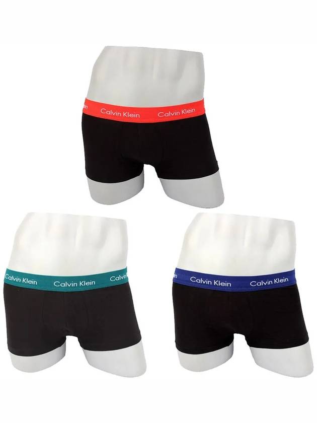 Cotton Stretch 3 Pack Briefs Black - CALVIN KLEIN - BALAAN 2