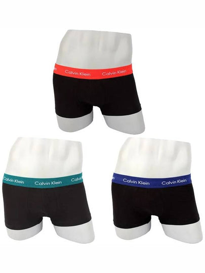 Cotton Stretch Briefs 3 Pack Black - CALVIN KLEIN - BALAAN 2