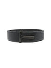 Men's Logo Reversible Leather Belt Black - TOM FORD - BALAAN 2