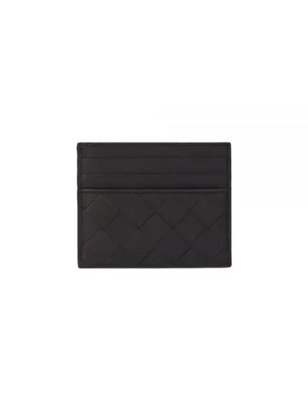 Intrecciato Card Holder Espresso Nero 607361V3US32007 1329748 - BOTTEGA VENETA - BALAAN 1