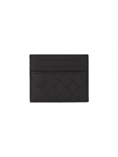 Intrecciato Leather Card Wallet Espresso - BOTTEGA VENETA - BALAAN 2