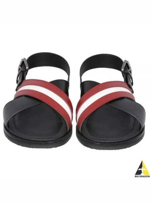Jamilo leather sandals black - BALLY - BALAAN 2