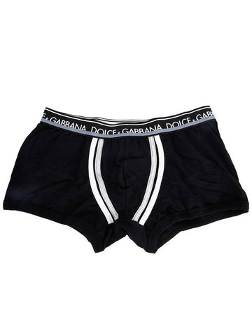 M10848 NERO Boxer Underwear Pants - DOLCE&GABBANA - BALAAN 1