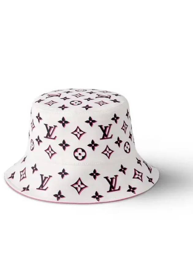 Monogram Infinity Bucket Hat White - LOUIS VUITTON - BALAAN 2