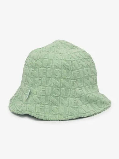 Reversible Bucket Hat Sage Green CACCXSAC019PLY0157432 - SUNNEI - BALAAN 1