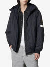 Crinkle Reps R NY Padding Navy - STONE ISLAND - BALAAN 2