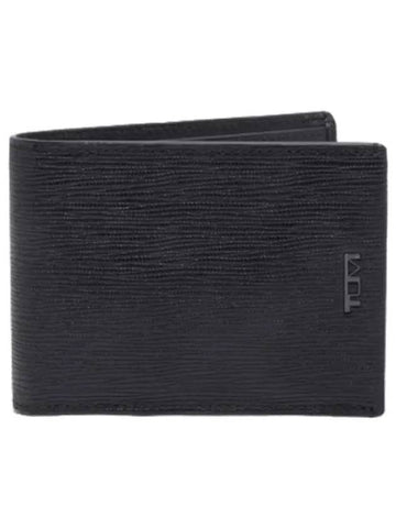 Nassau Double Billfold Bicycle Wallet Black Emboss - TUMI - BALAAN 1