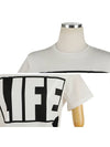 Life Logo Short Sleeve T-Shirt White - MONCLER - BALAAN 5