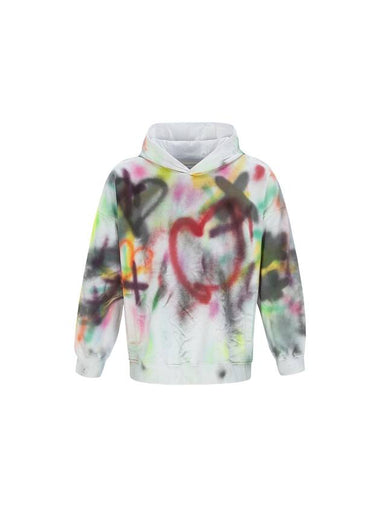 Hand Painting Hoodie White - COELONINE - BALAAN 1