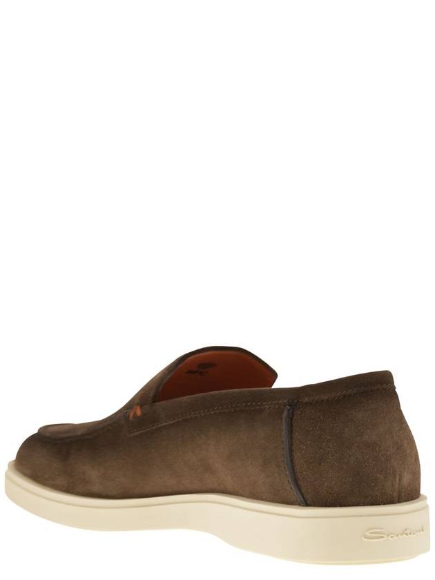 Suede moccasin - SANTONI - BALAAN 3